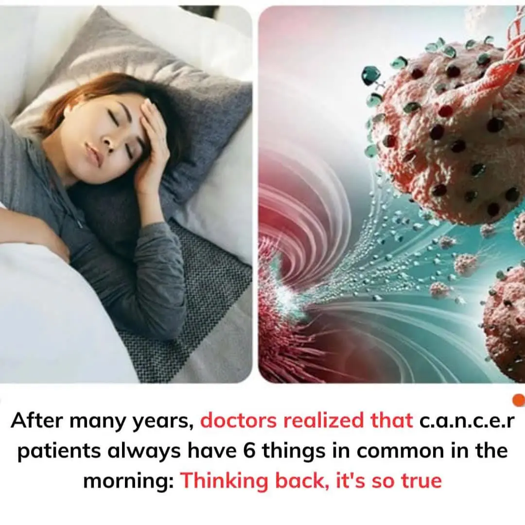 After many years, doctors realized that cancer patients