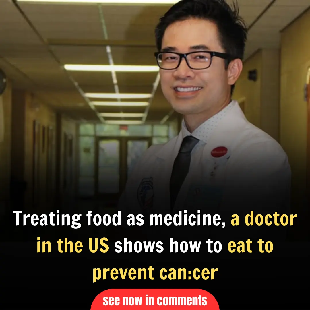 A doctor in the US shows how to eat to prevent cancer