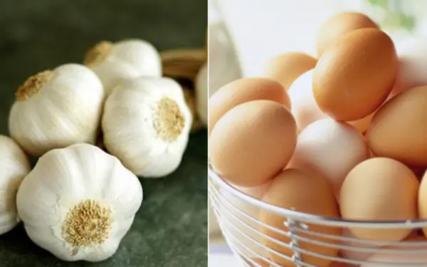 Is it true that eggs and garlic are incompatible?