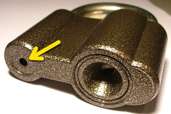 Fact: Every lock has a tiny hole. What is it for? - Photo 2.
