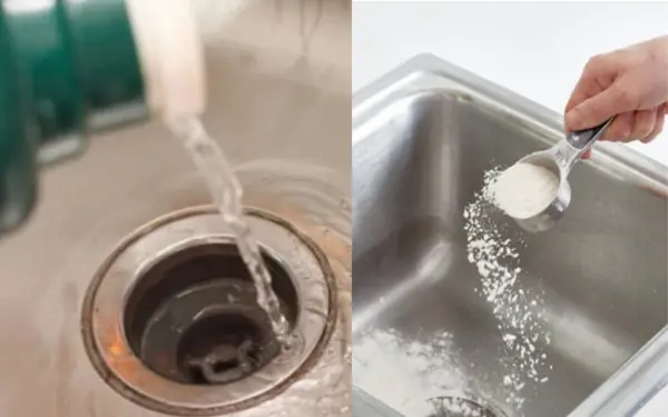 Pour this to unclog drains and remove odors.