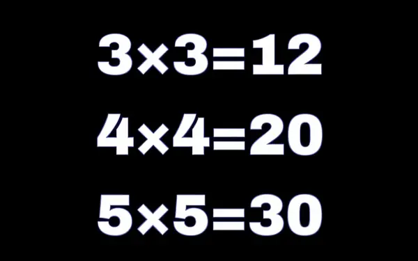 You have a super IQ if you can solve the problem in 4 seconds
