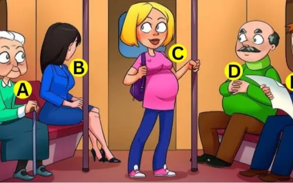 Who is the alien on the subway?
