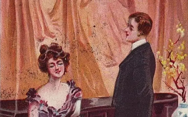 People with poor eyesight can't see the old lady in the picture, can you?