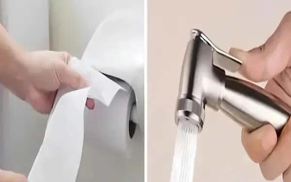 Is it better to use a bidet or toilet paper?