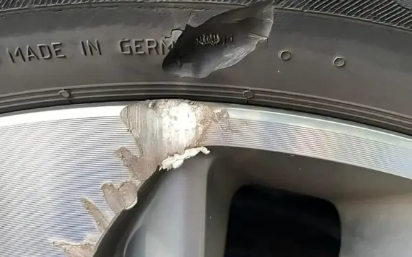Just noticed these on my girlfriends car