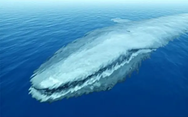 A creature longer than 100 meters, breaking all records
