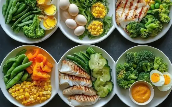 The menu to lose 4kg in a week