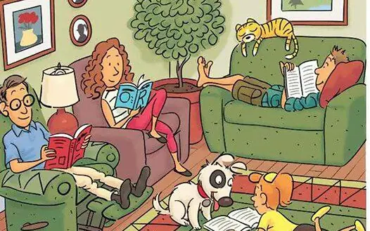 The task was to find six English words in this image