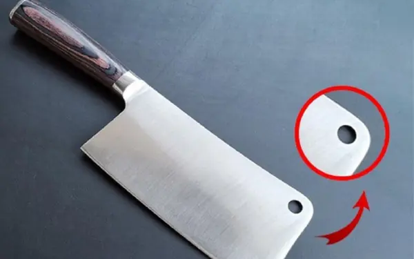 This hole isn't just for hanging it has many uses