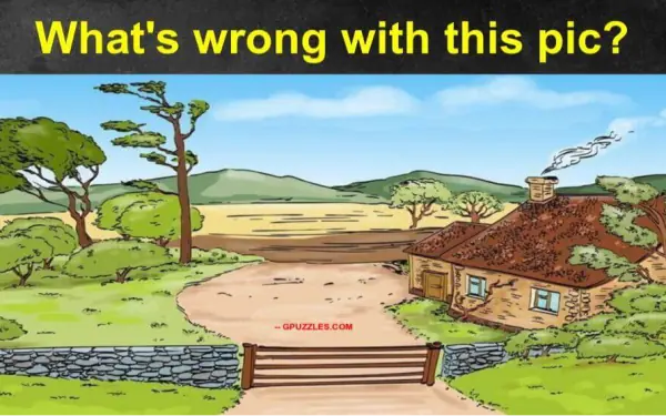 Mind Teasers : What's wrong with this picture