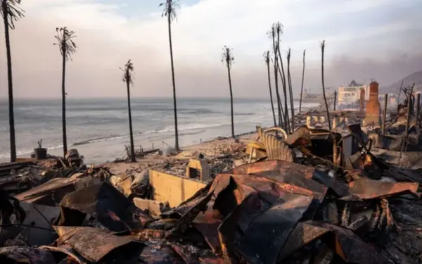 Devastating Wildfire in Los Angeles Destroys the Home of the U.S. President’s Son
