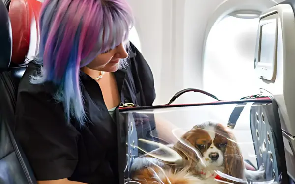 Airline to allow cats and dogs to fly in cabins alongside owners