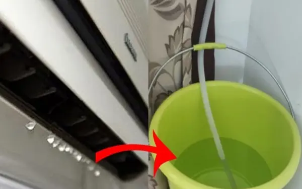 Is water from air conditioner drinkable?