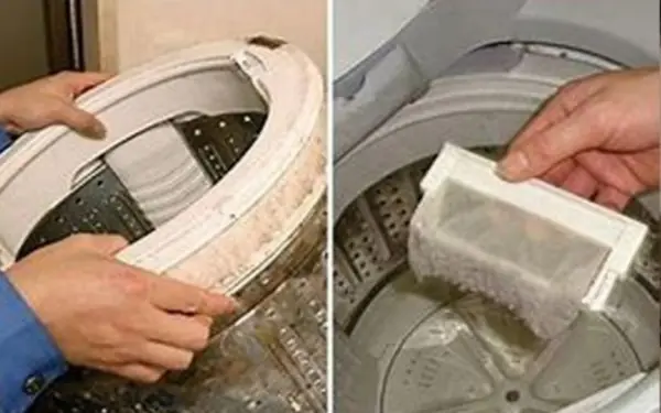 Using a washing machine without knowing these 2 cleaning tips