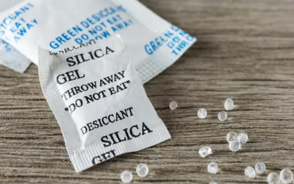 Desiccant packets seem useless but have unexpected uses