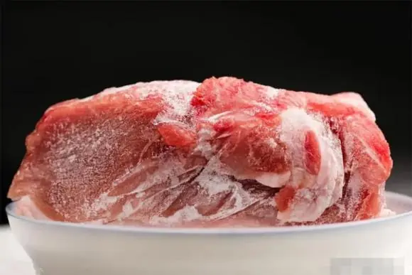 thịt đông, thịt lợn đông đá, thời gian bảo quản