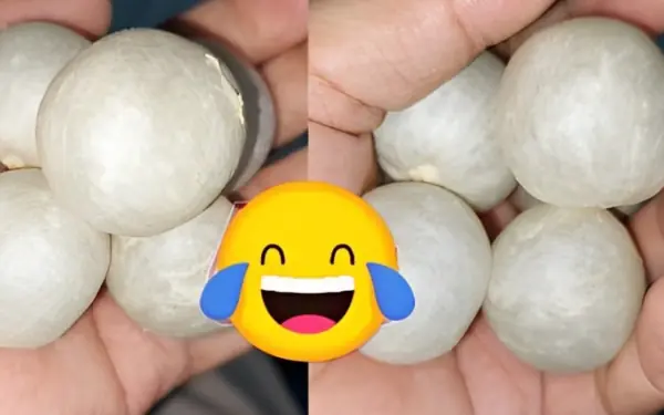 Only brave girls know what this fruit is.