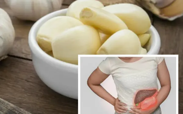 Eating garlic is very good