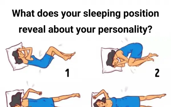 Choose the position you usually sleep in