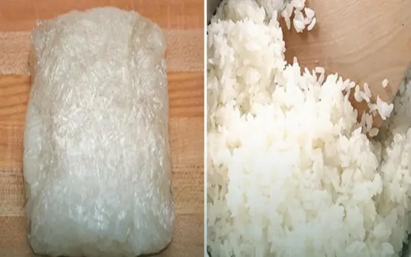 Storing leftover rice to keep it soft and tasty for an entire month