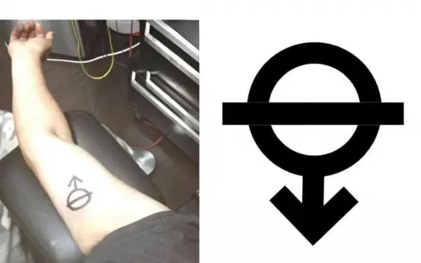 In fact, this tattoo is a symbol of