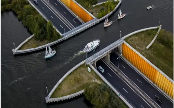 The bridge that breaks the laws of physics