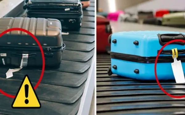 Be careful not to write these words on your checked baggage