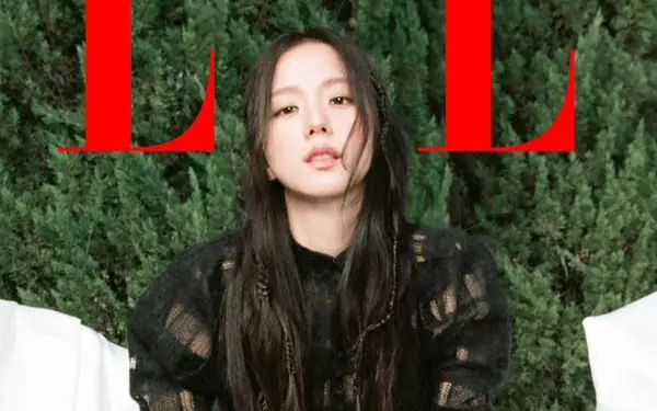 BLACKPINK's Jisoo is holiday ready dressed in pieces from the 'Dior Cruise 2024 Collection' for 'Elle Korea'