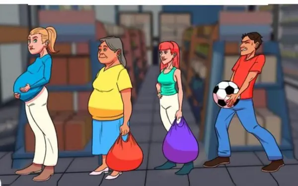 It's not easy, the person who took the watermelon was: