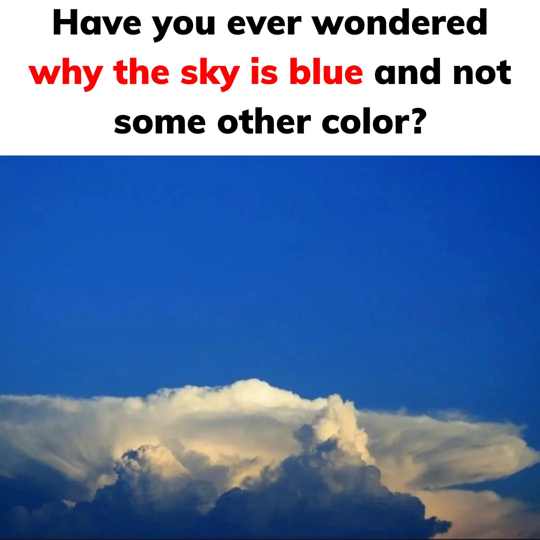 Why the sky is blue