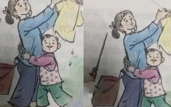 Teaching my brother to read until I looked closely at the book