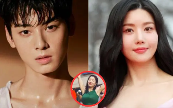 ASTRO’s Cha Eunwoo And Kwon Eunbi Show Off Flirty And Wet Chemistry In New CF