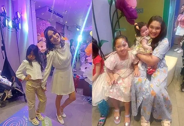 Vic Sotto's past and present spotted in 1 event