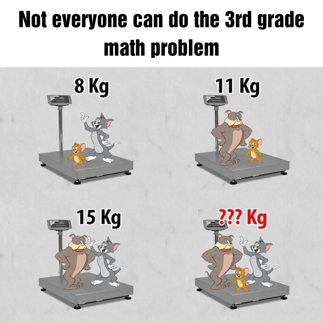 Math Busted Not everyone can do the 3rd grade math problem