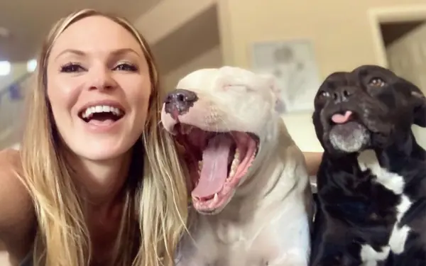 Actress Dianne Scott's Sweet Pit Bulls Changed Her Perception of the Breed—and Now She's an Advocate for Pits