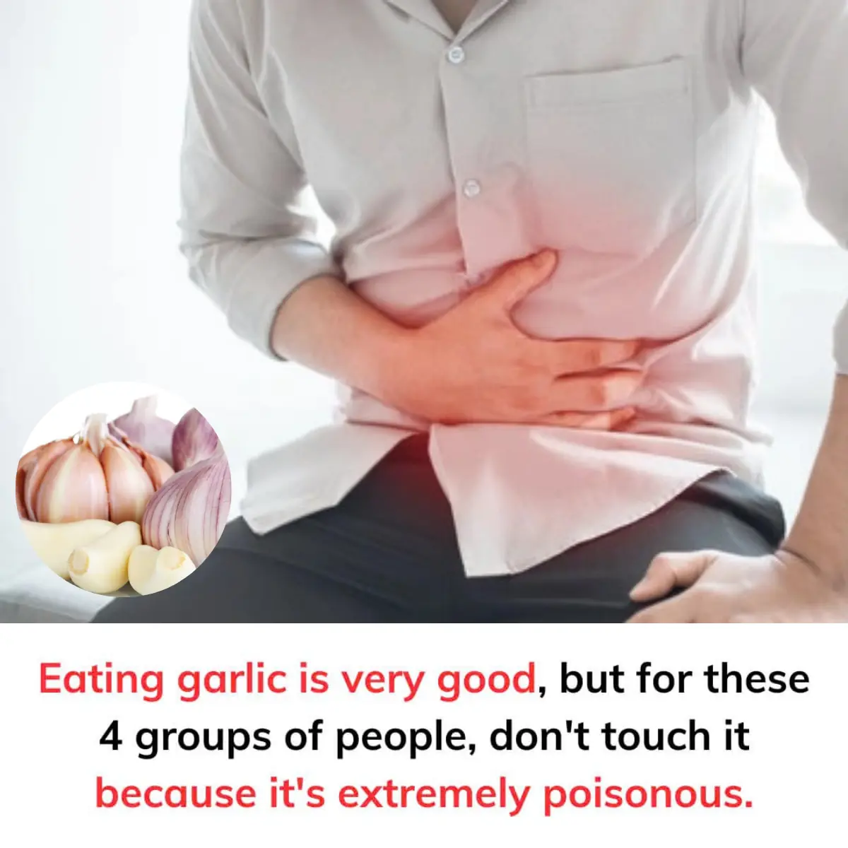 Eating garlic is very good