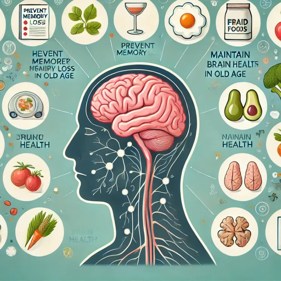 9 Foods to Eat Regularly to Prevent Memory Loss and Maintain Brain Health in Old Age