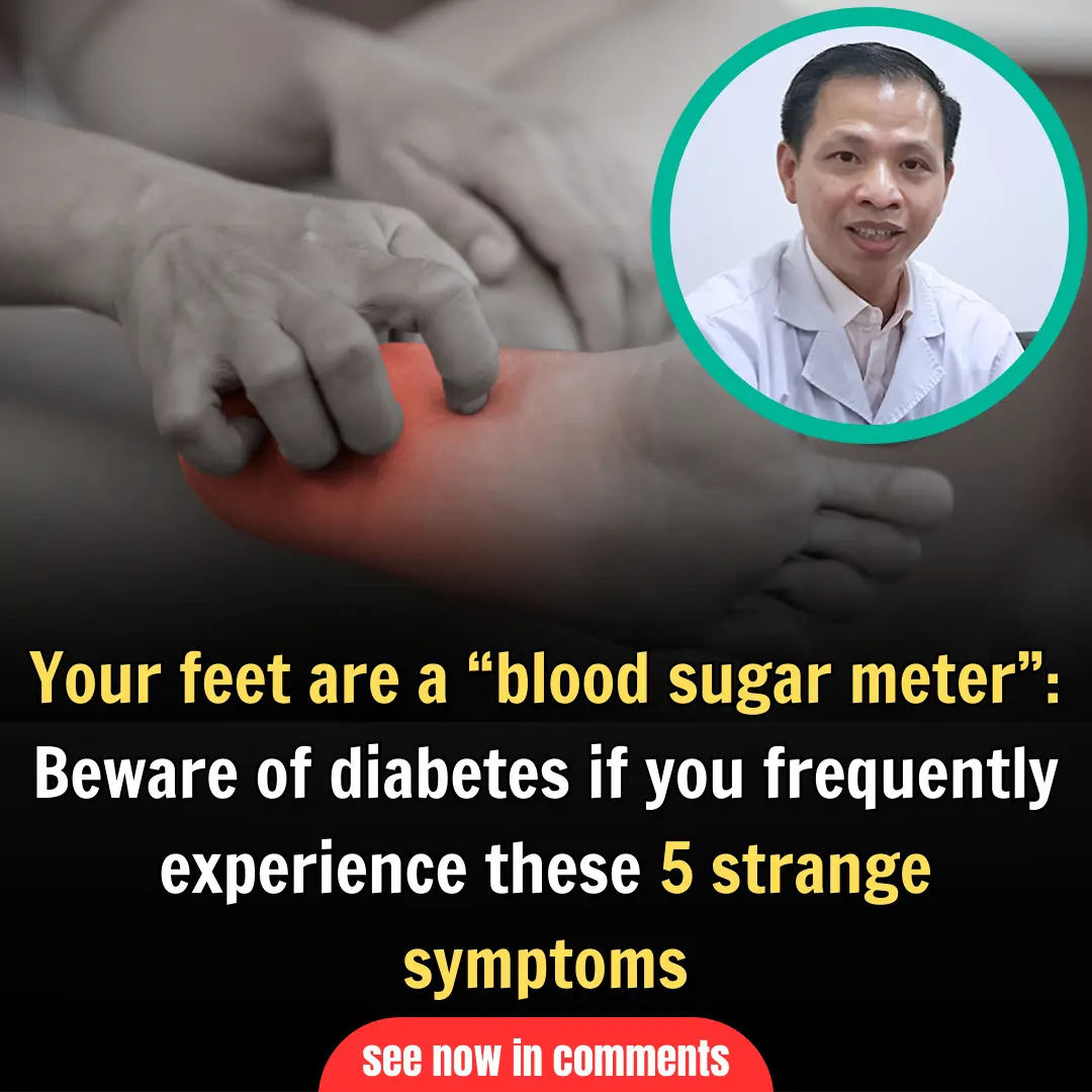 Your feet are a “blood sugar meter”