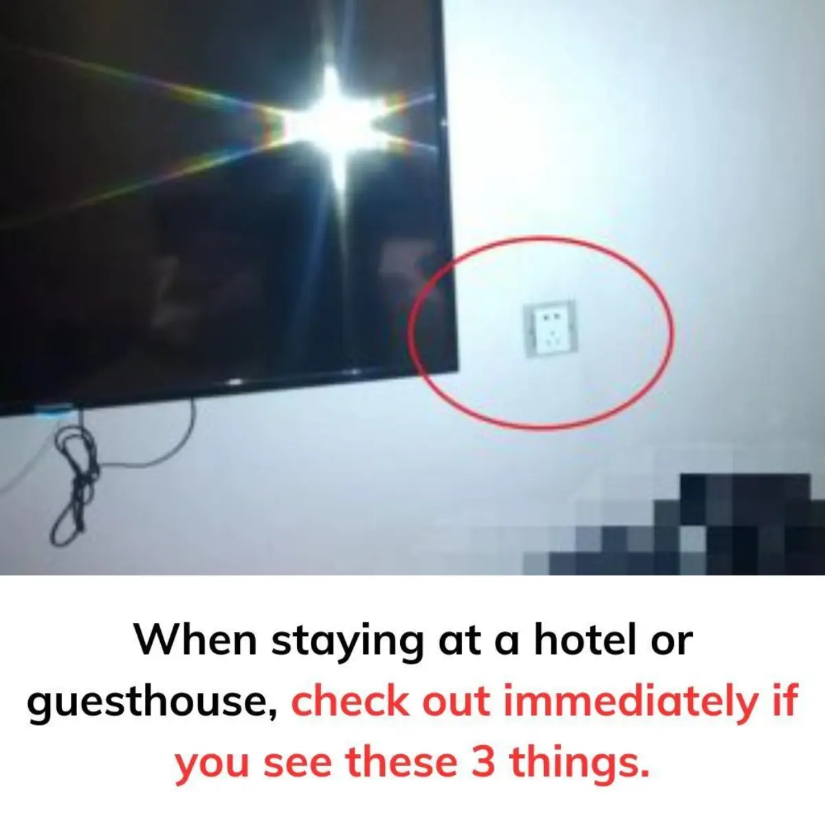 Check out immediately if you see these 3 things.