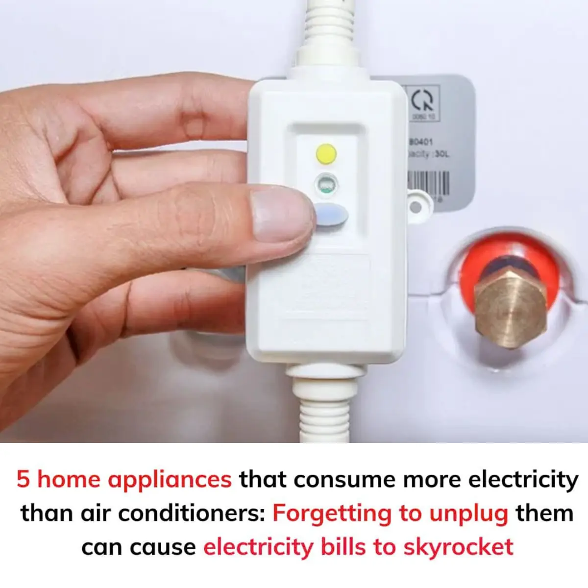 5 home appliances that use more electricity than air conditioners: Leaving them plugged in can lead to sky-high electricity bills