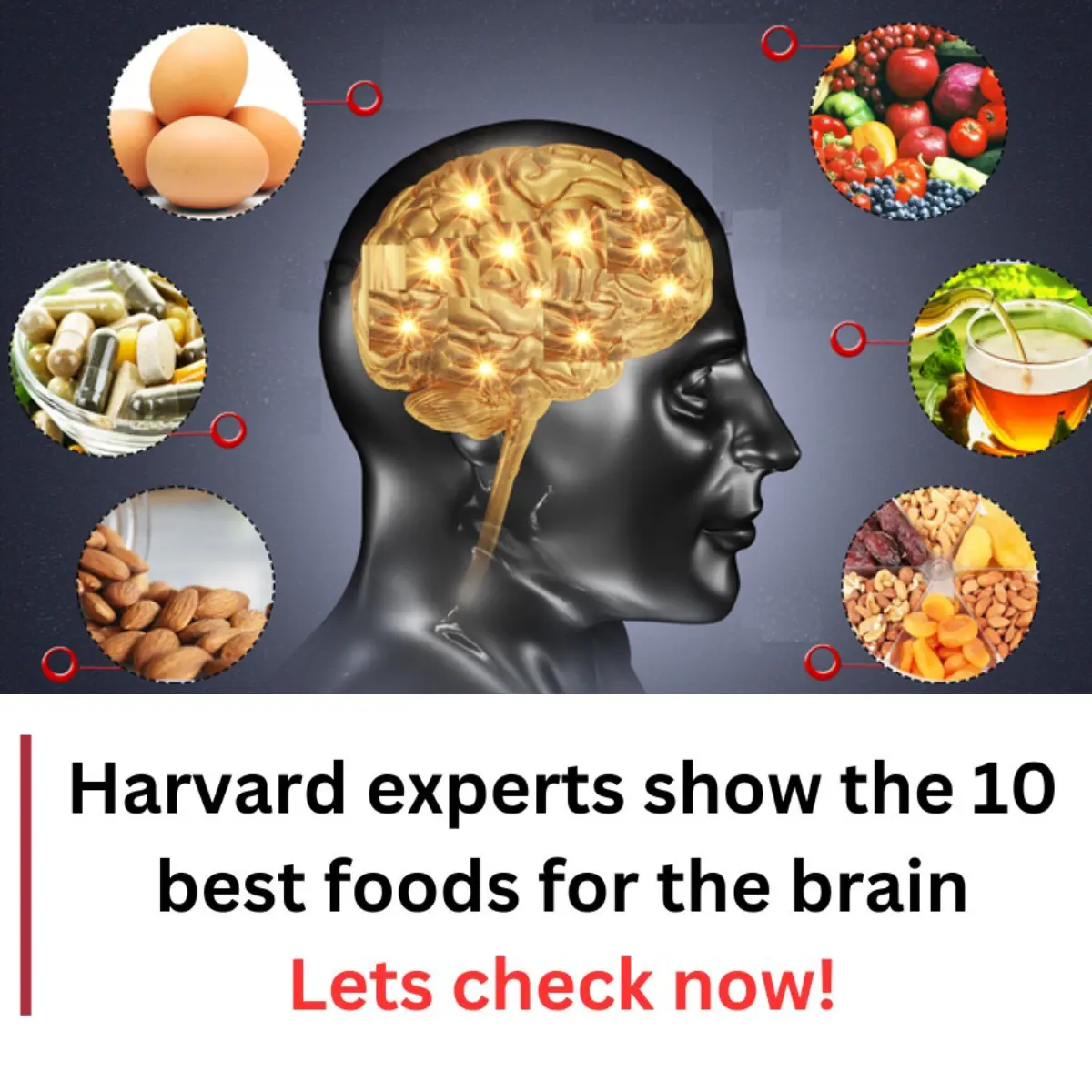 Harvard experts show the 10 best foods for the brain