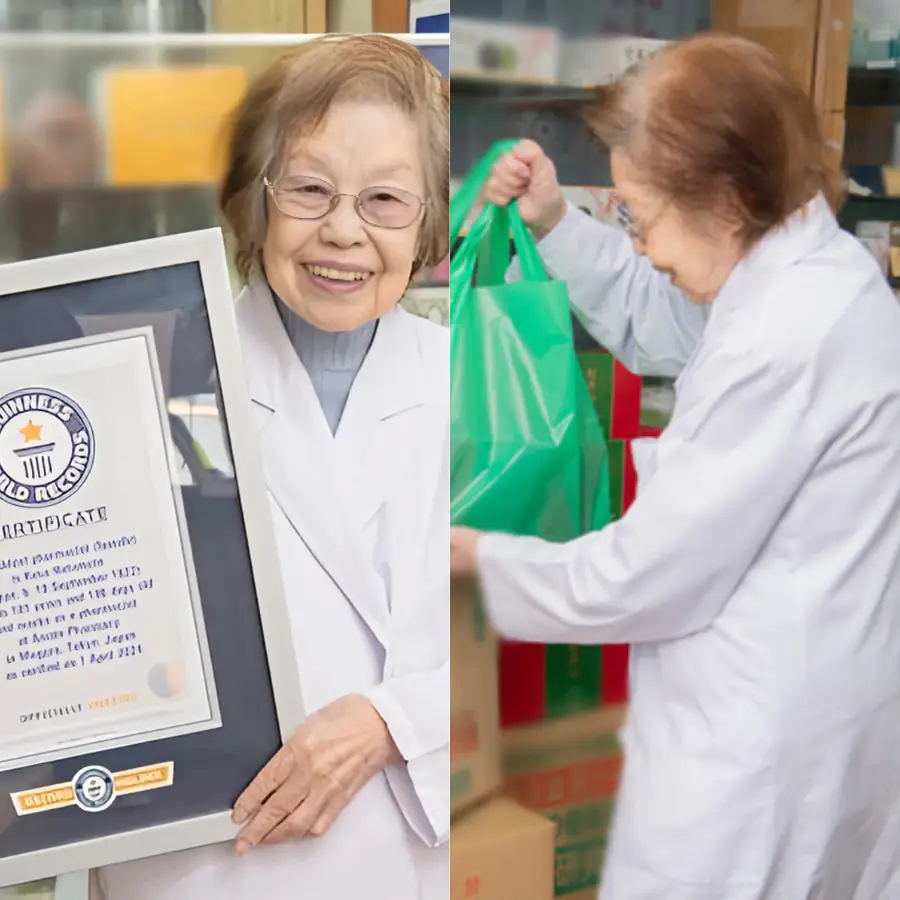 The world's oldest female pharmacist is 102 years old and still doesn't need to retire thanks to 6 health secrets