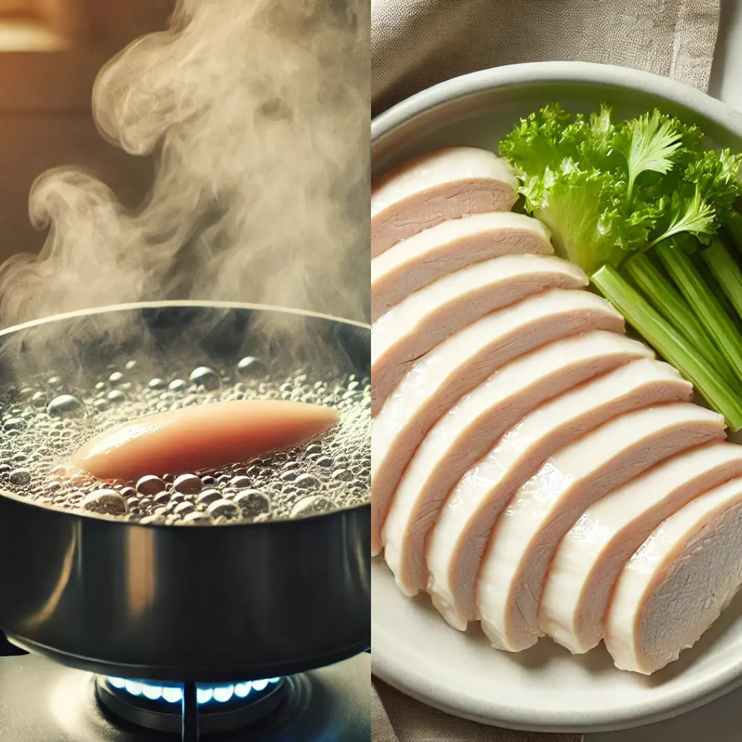 When boiling chicken breast, don't just add salt, add this to make the meat sweet and fragrant, not dry.