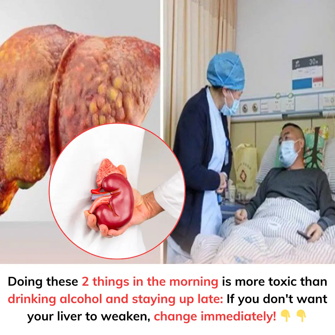 Doing these 2 things in the morning is more toxic than drinking alcohol