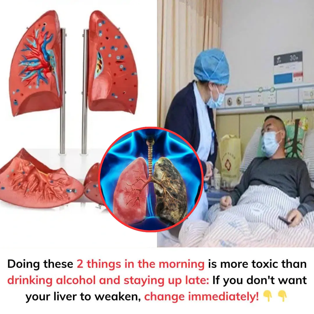 Doing these 2 things in the morning is more toxic than drinking alcohol