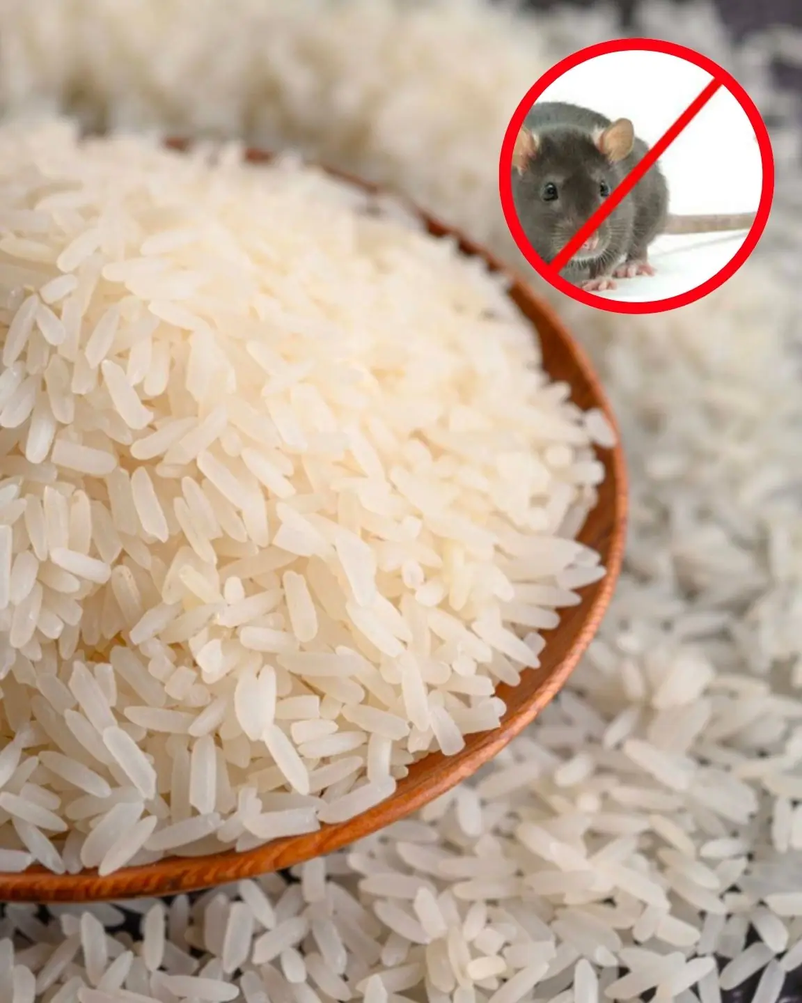 Mix rice with this and leave it in the corner of the house, the mice will run away and never d a r e to come near