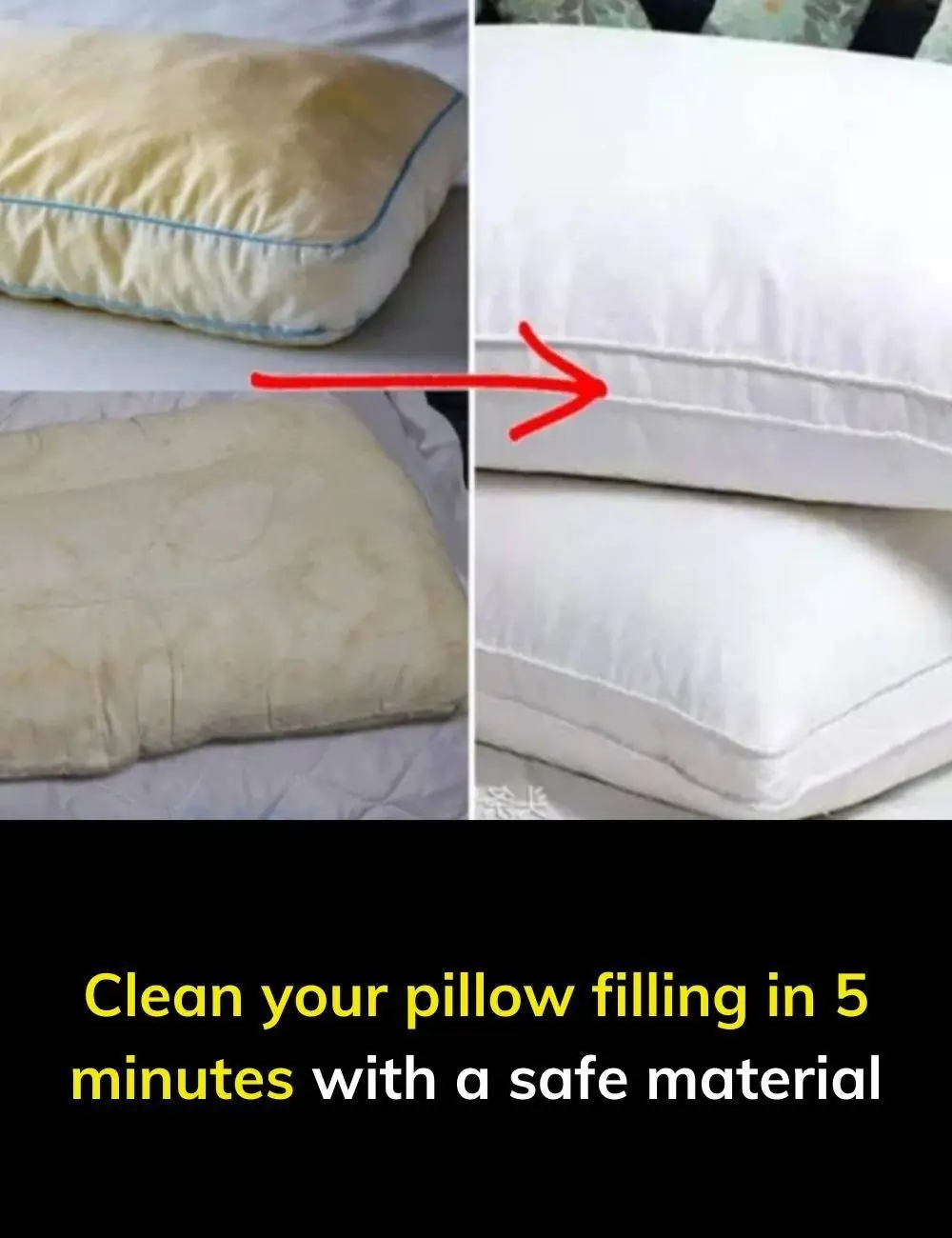 Clean Your Pillow Filling