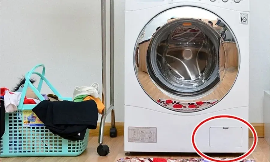 The Hidden Washing Machine Switch: Press It Once to Flush Out Dirt