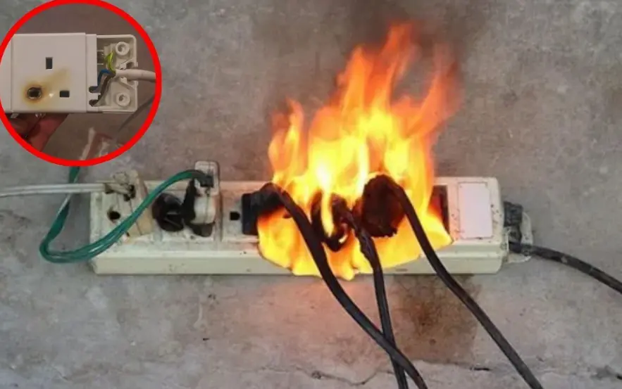 Always pay attention when using electricity